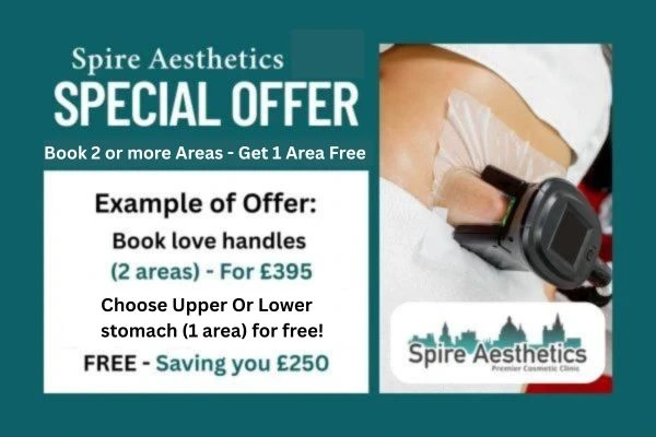 Fat Freezing Promotion Healey from Spire Aesthetics - Book Today!