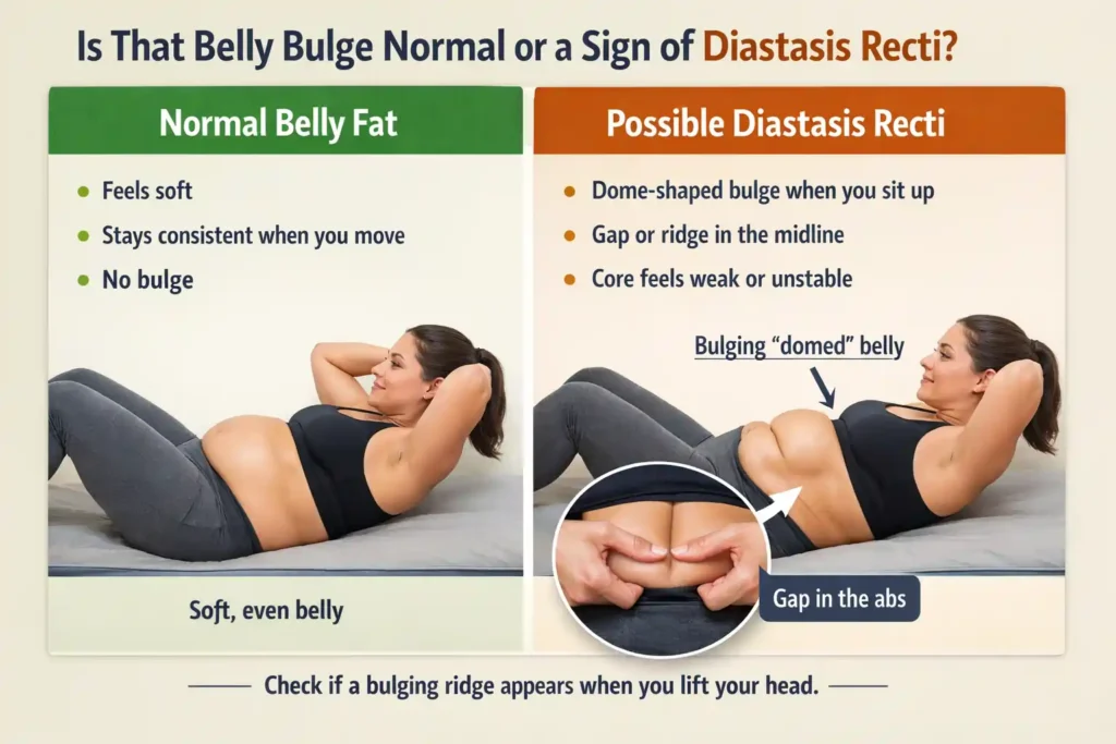 Is That Belly Bulge Normal or a Sign of Diastasis Recti Healey