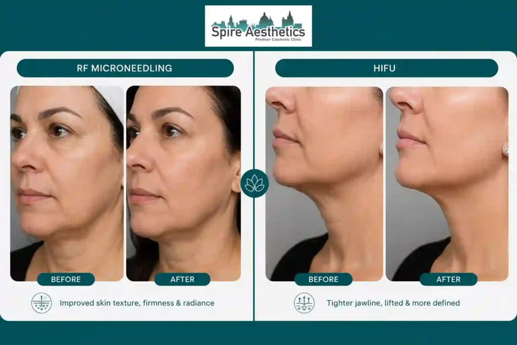 Can RF Microneedling and HIFU Be Combined Healey?